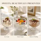 플루트 아이스 크림 디저트 컵 -  - Food Mach Tech