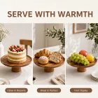 나무 받침대 디저트 트레이 -  - Food Mach Tech