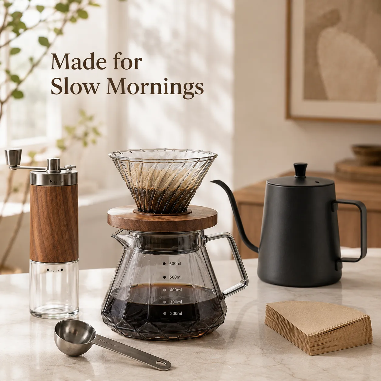Hand-Tropf-Kaffee-Set -  - Food Mach Tech