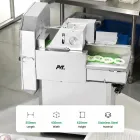 상업적인 전기 칠리 링 슬라이서, 스테인리스 작은 칠리 페퍼 절단 기계 - 야채 커터 - Food Mach Tech