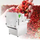상업적인 전기 칠리 링 슬라이서, 스테인리스 작은 칠리 페퍼 절단 기계 - 야채 커터 - Food Mach Tech