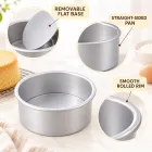 Eloxiertes Aluminium Lose Bottom Chiffon Kuchen Backblech -  - Food Mach Tech