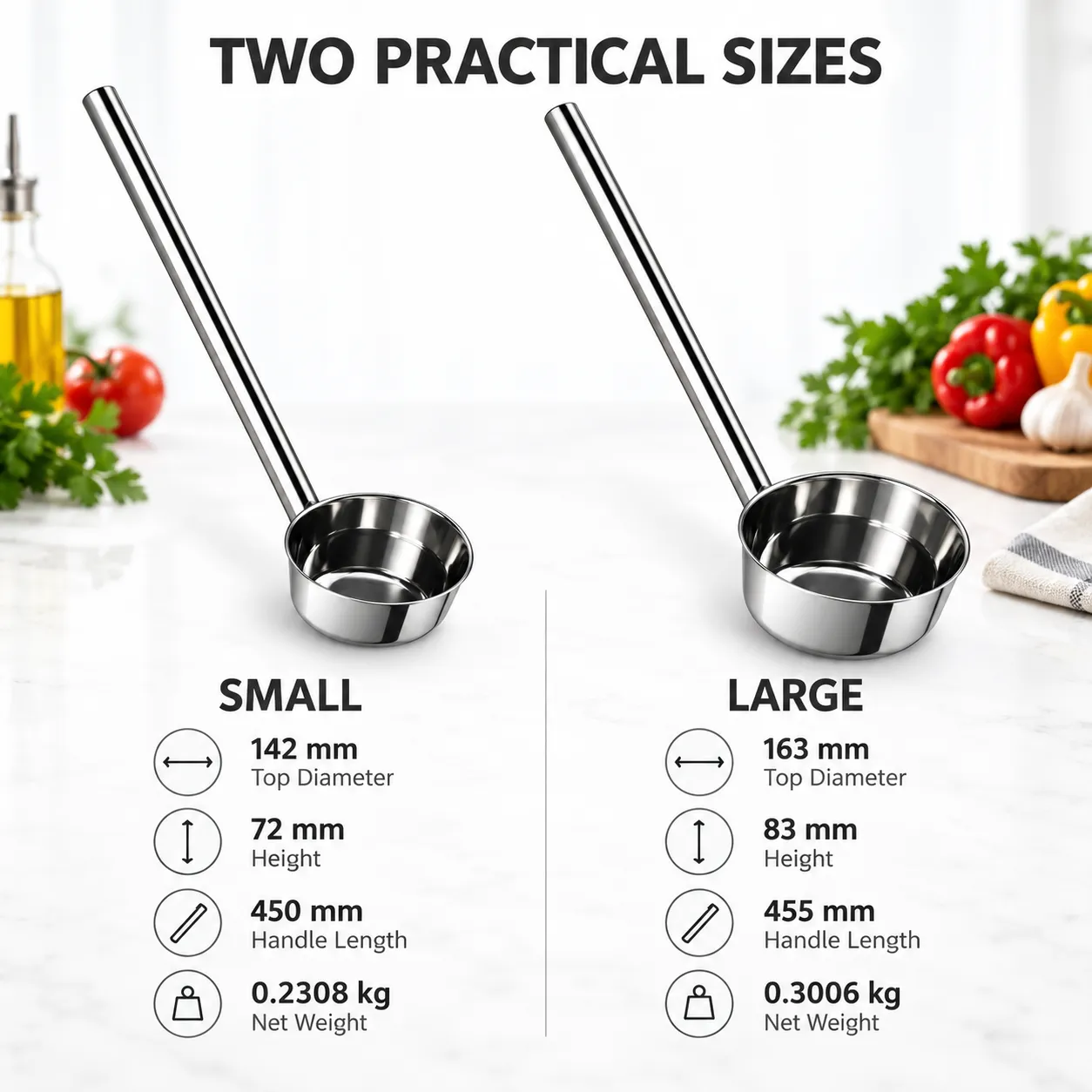 상업용 주방 다목적 물 국자 -  - Food Mach Tech