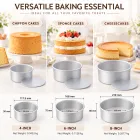 Eloxiertes Aluminium Lose Bottom Chiffon Kuchen Backblech -  - Food Mach Tech