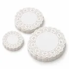 라운드 레이스 페이퍼 도어, 도금, 베이킹, 테이블 데코 (200 PCS) 를 위한 지문을 흡수하는 식품 안전 오일 -  - Food Mach Tech