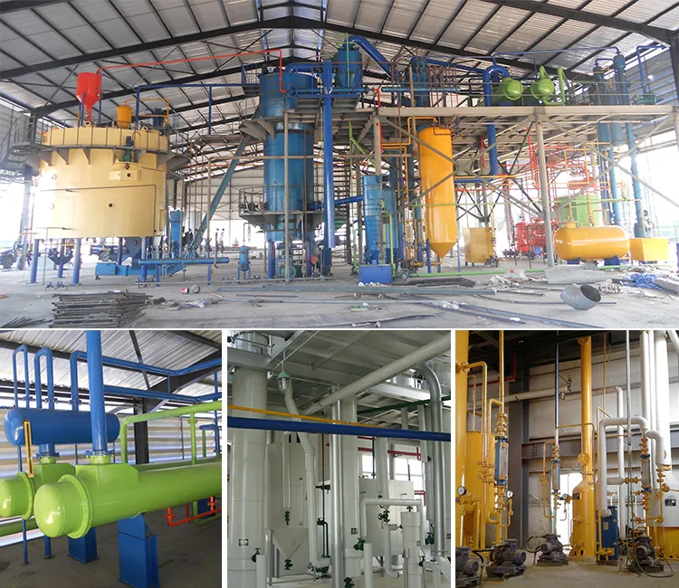 原油溶剤抽出プラントマシンと食用油製造機 - 石油生产ライン - foodmachtech
