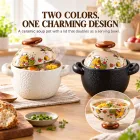 손으로 그린 2-in-1 스톡 팟 & 캐서롤 -  - Food Mach Tech