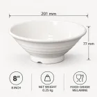 상업적인 원추형 라면 그릇 -  - Food Mach Tech