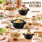 손으로 그린 2-in-1 스톡 팟 & 캐서롤 -  - Food Mach Tech