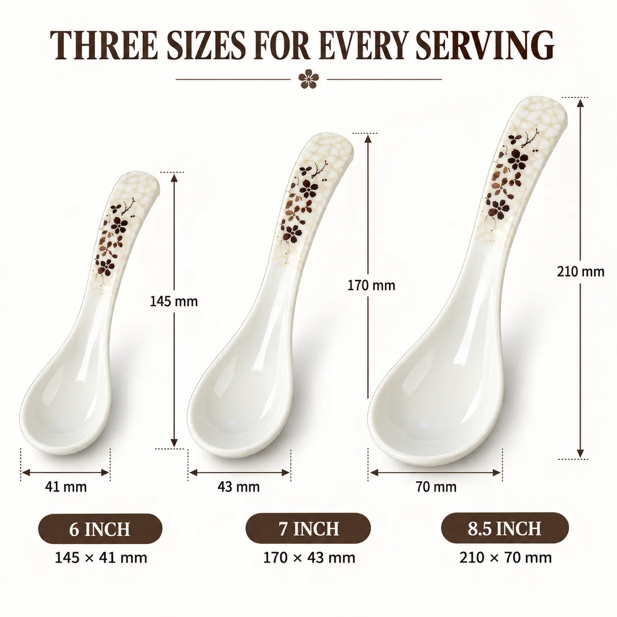 상업 꽃 수프 스푼 -  - Food Mach Tech