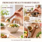 자연적인 단단한 나무 젓가락 -  - Food Mach Tech