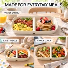 2-Fach Keramik geteilte Platte -  - Food Mach Tech