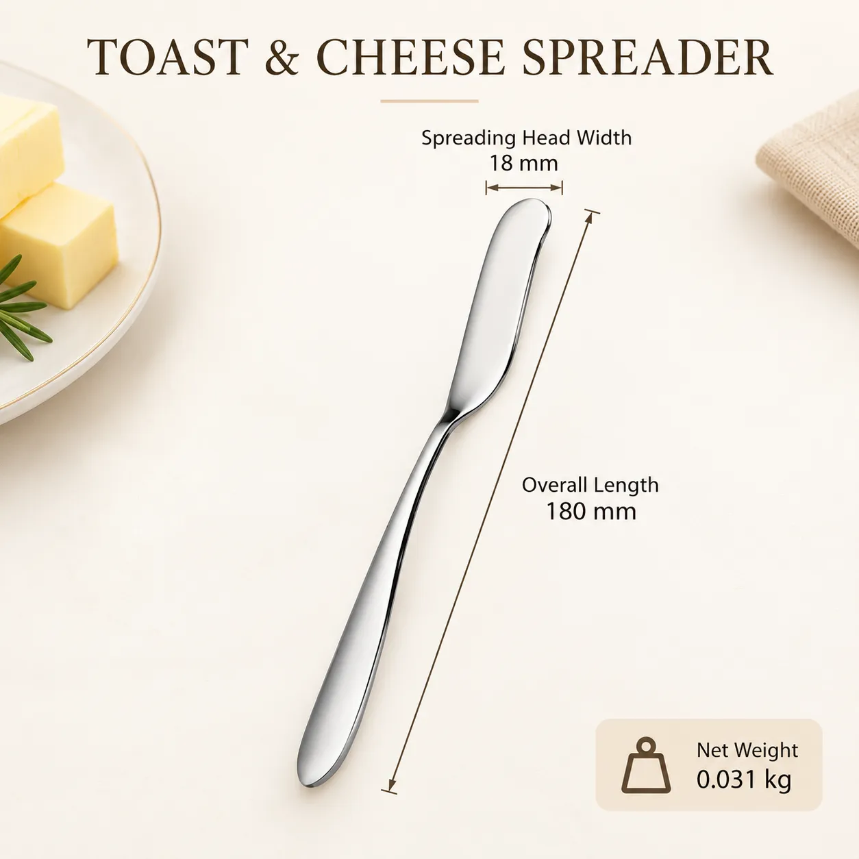 Toastkäse-Schaber -  - Food Mach Tech