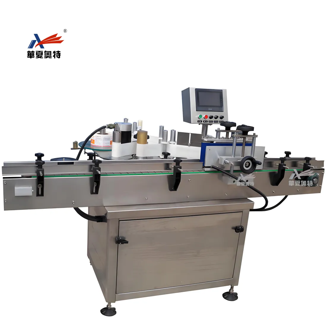High-Precision Automatic Detection and Adjustment Labeling Machine for Round Bottles - Labeling Machine - foodmachtech