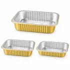 금 상업적인 알루미늄 호일 용기 (20 PC) -  - Food Mach Tech