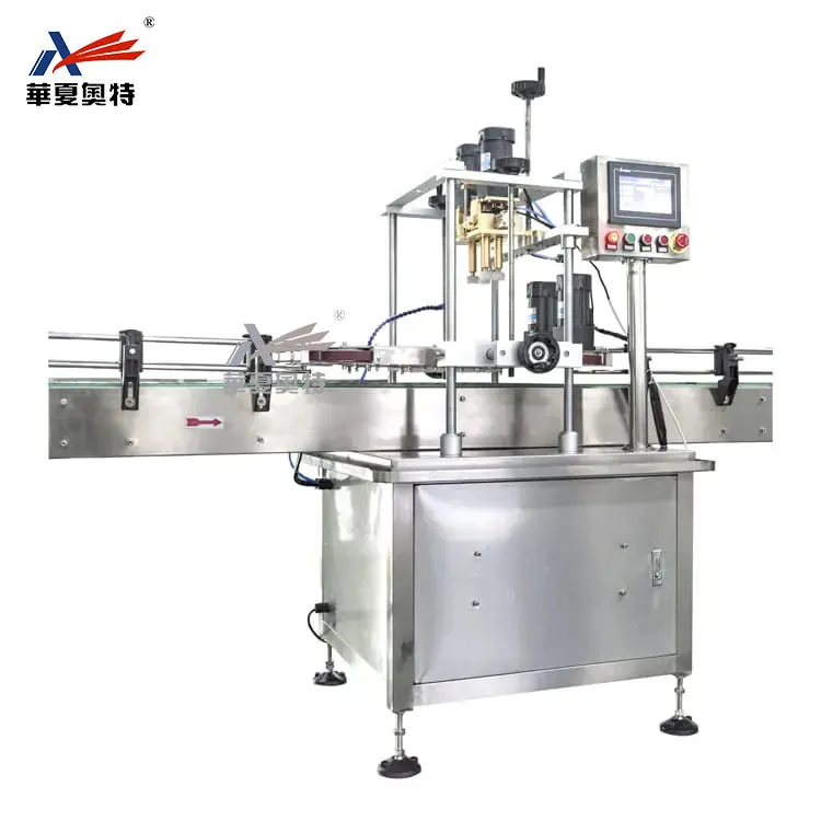 Automatic Four-wheel Twist Off Capping Machine - Capping Machine - foodmachtech