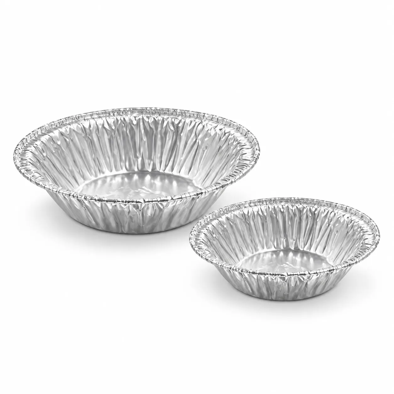 일회용 알루미늄 호일 계란 타르트 금형 (20 PCS) -  - Food Mach Tech