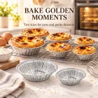 일회용 알루미늄 호일 계란 타르트 금형 (20 PCS) -  - Food Mach Tech