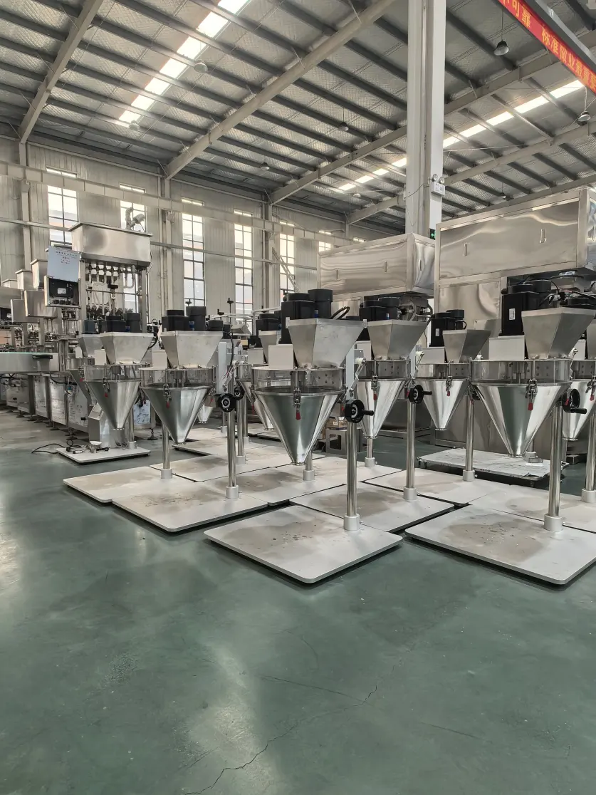 Factory Direct Sales Semi-automatic Electric Auger Coffee Powder Machine PLC for Food High Safety 1% Accuracy Wood Bottles - Packaging Machine - foodmachtech