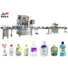 Automatic Sauce Filling Machine Food Packaging Line for Plastic Glass Bottle Jar Filling Capping Labeling Machines Line - Filling Machine - foodmachtech