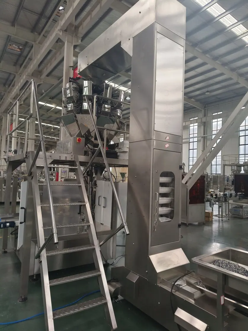 Granule Weighing and Packing Machine 5-1500g for Soybean and Nut Granule Packaging - Packaging Machine - foodmachtech