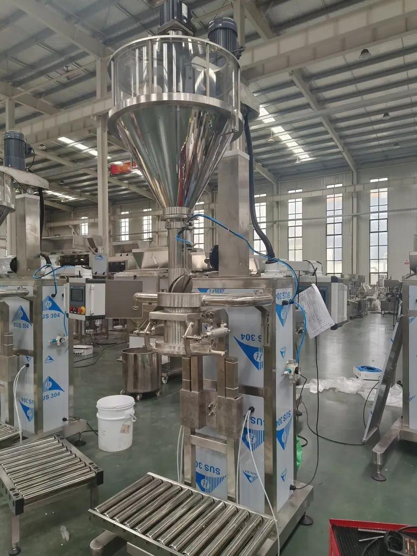 Automatic Electric Vertical Screw Large Bag Packaging Machine for Pouches Food-Energy Saving High Productivity - Packaging Machine - foodmachtech