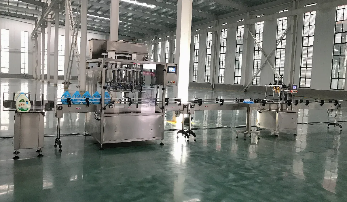 Automatic Sauce Filling Machine Food Packaging Line for Plastic Glass Bottle Jar Filling Capping Labeling Machines Line - Filling Machine - foodmachtech