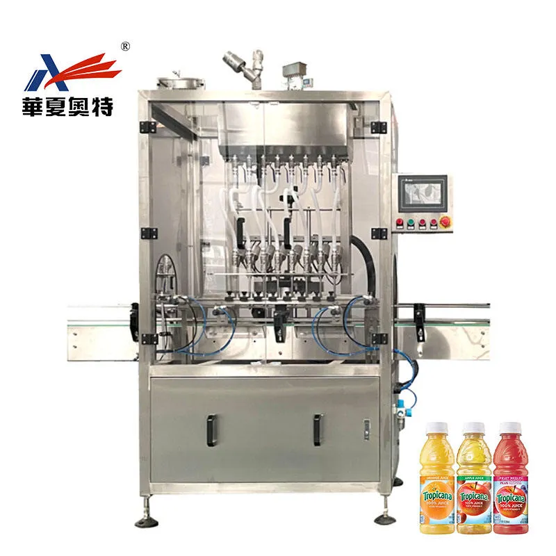 AT-L Automatic Beverage Bottles Cans Food Liquid Juice Water Oil Filling Machine - Filling Machine - foodmachtech