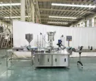 2-in-1 Filling and Capping Machine Line for Glass and Plastic Bottles/Jars - Filling Machine - foodmachtech