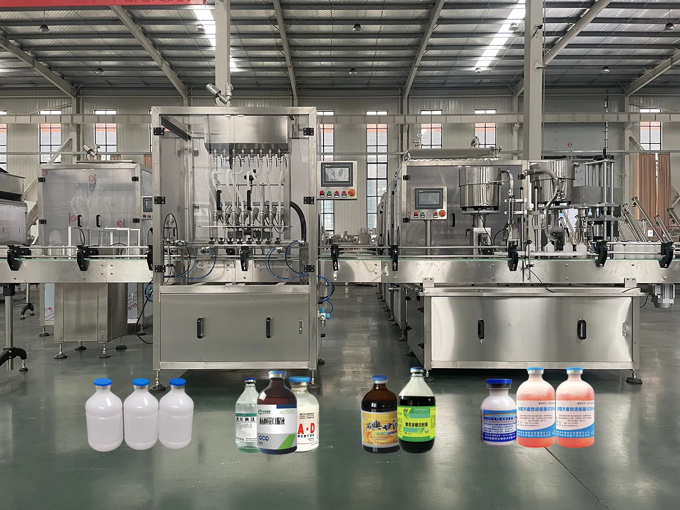 AT-L Automatic Beverage Bottles Cans Food Liquid Juice Water Oil Filling Machine - Filling Machine - foodmachtech