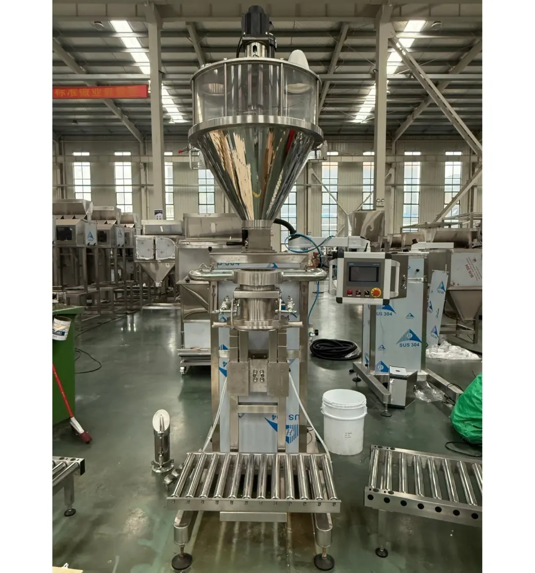 Automatic Electric Vertical Screw Large Bag Packaging Machine for Pouches Food-Energy Saving High Productivity - Packaging Machine - foodmachtech