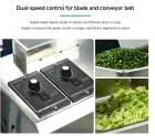 Kommerzielle kleine Gemüses chneide maschine, 2-20mm einstellbar -  - Food Mach Tech