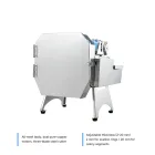 Kommerzielle kleine Gemüses chneide maschine, 2-20mm einstellbar -  - Food Mach Tech