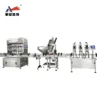 Automatic Sauce Filling Machine Food Packaging Line for Plastic Glass Bottle Jar Filling Capping Labeling Machines Line - Filling Machine - foodmachtech