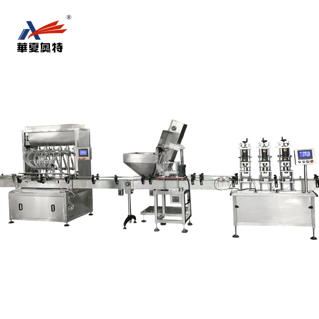 Automatic Sauce Filling Machine Food Packaging Line for Plastic Glass Bottle Jar Filling Capping Labeling Machines Line - Filling Machine - foodmachtech