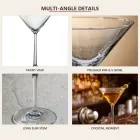 Klassische Martini-Gläser, Dreieckige Cocktail gläser -  - Food Mach Tech