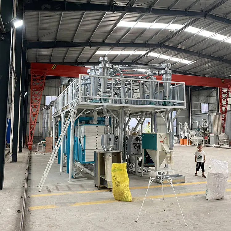 Automatic commercial corn flour production lines, corn milling machines, and corn processing equipment. - Grinding Mill - foodmachtech