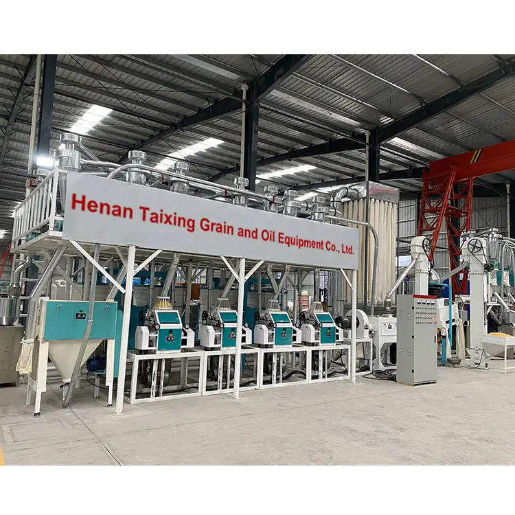 Automatic commercial corn flour production lines, corn milling machines, and corn processing equipment. - Grinding Mill - foodmachtech