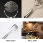 304 스테인레스 스틸 감자 마셔 -  - Food Mach Tech