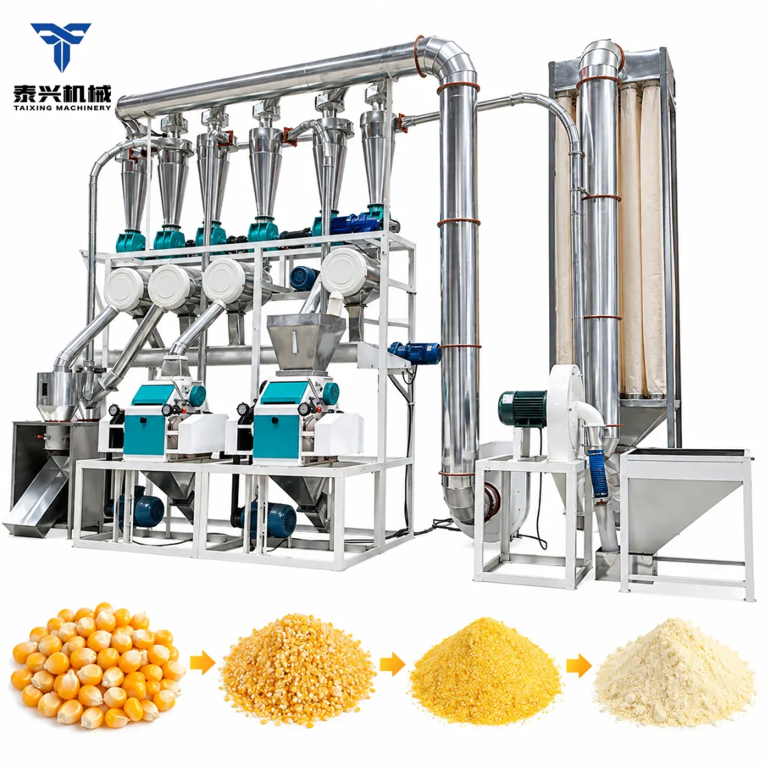 Electric Corn Flour Grinding Machine Seed Grinder Corn Milling Machine Corn Processing Equipment - Grinding Mill - foodmachtech