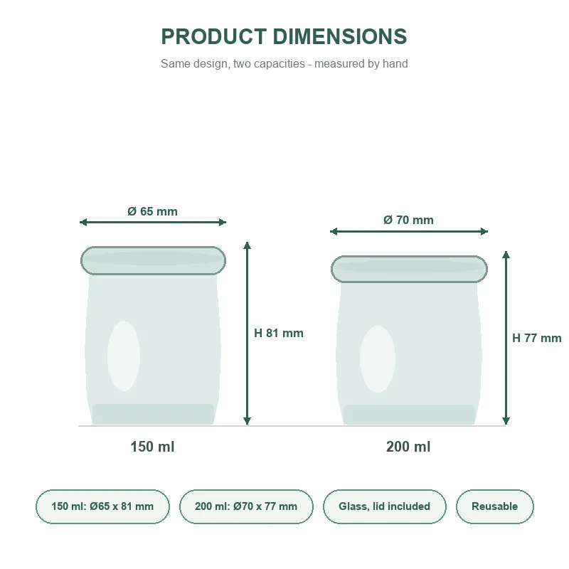 Glas pudding gläser -  - Food Mach Tech