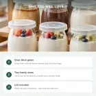 Glas pudding gläser -  - Food Mach Tech