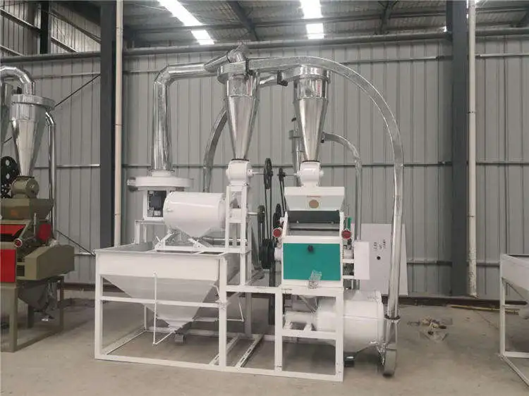 Small Grain Grinding Machine Wheat Flour Milling Machines  - Grinding Mill - foodmachtech