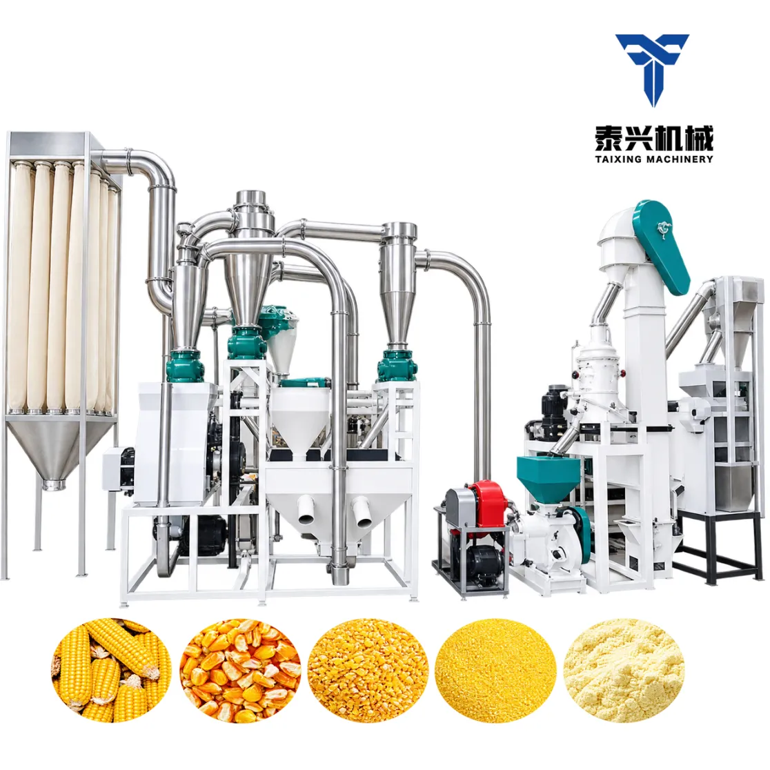 5 Tons Per Day Maize Flour Milling Machine Mini Flour Mill Plant - Grinding Mill - foodmachtech