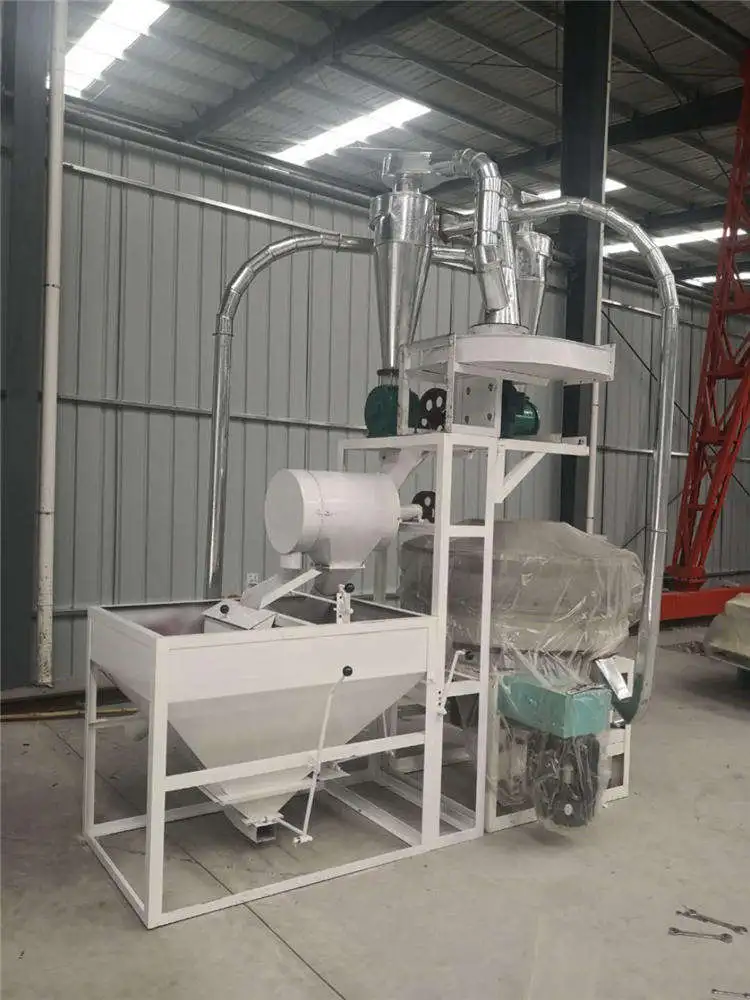 Small Grain Grinding Machine Wheat Flour Milling Machines  - Grinding Mill - foodmachtech