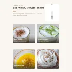 휴대용 전기 우유 프로더, USB 타입 C 충전식 3 속도 휴대용 커피 프로더 -  - Food Mach Tech