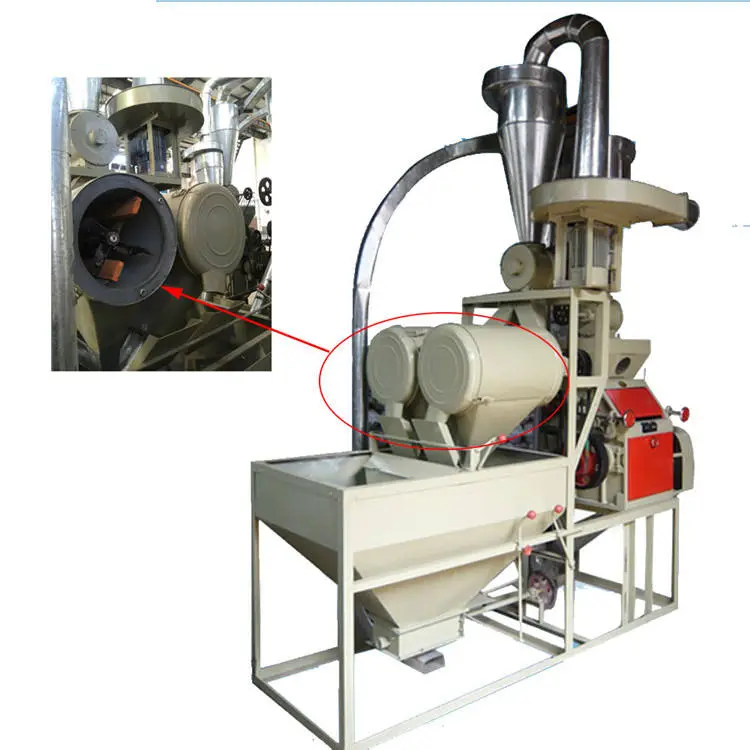 Hot Selling Mini Wheat Flour Mill Machinery Sets - Grinding Mill - foodmachtech