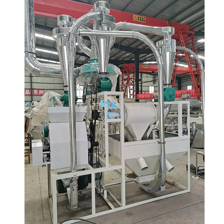 5 Tons Per Day Maize Flour Milling Machine Mini Flour Mill Plant - Grinding Mill - foodmachtech