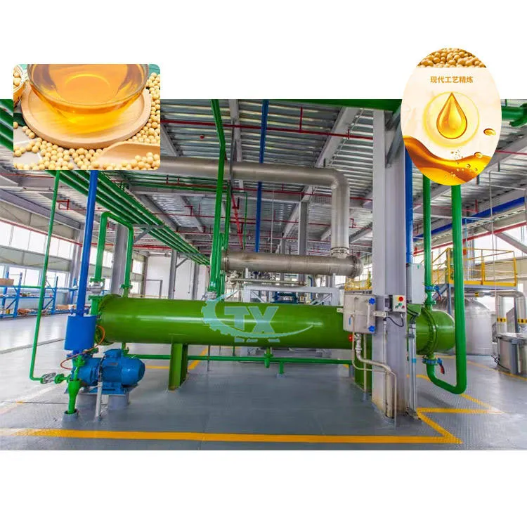 High Quality 500 Ton Pre Day Oil Refining Machine Edible Soybean Oil Refiner with Best Price - Refining Equipment - foodmachtech