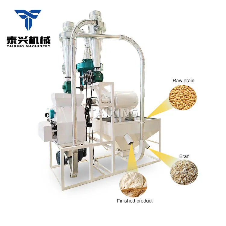 家庭用500kg 1時間あたり小型米小麦小麦粉製粉機 - 研削ミル - foodmachtech
